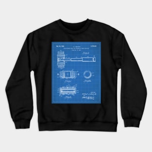 Judge Gavel Patent - Lawyer Art - Blueprint Crewneck Sweatshirt